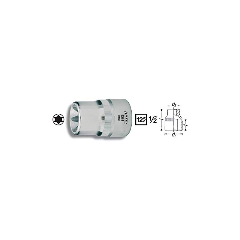 Hazet 900-E12 Torx Socket Attachment