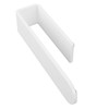 Self Adhesive Hand Towel Holder U Shaped Space Saving Acrylic