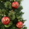Mr Crimbo Pack of 6 Peace Joy Noel Christmas Tree
