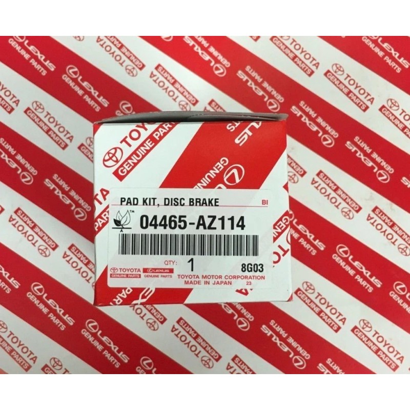 Toyota 2008-2019 TOYOTA COROLLA FRONT CERAMIC BRAKE PADS GENUINE OEM