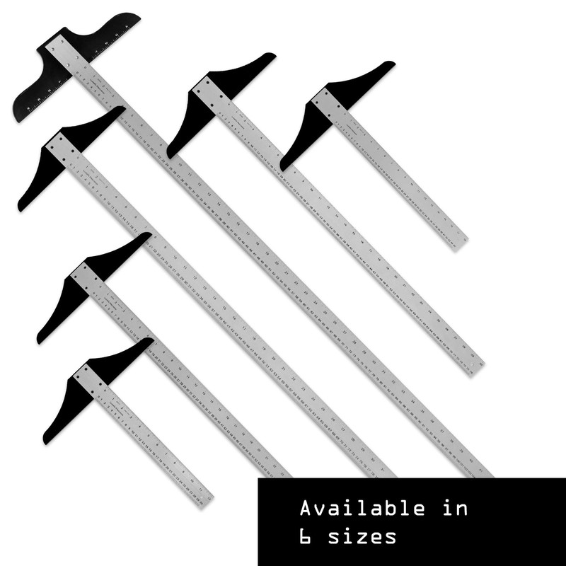 Ludwig Precision Standard Aluminum T-Square for Art Framing & Drafting,