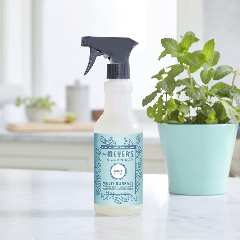MRS. MEYER'S CLEAN DAY All-Purpose Cleaner Spray, Mint, 16 Fl.
