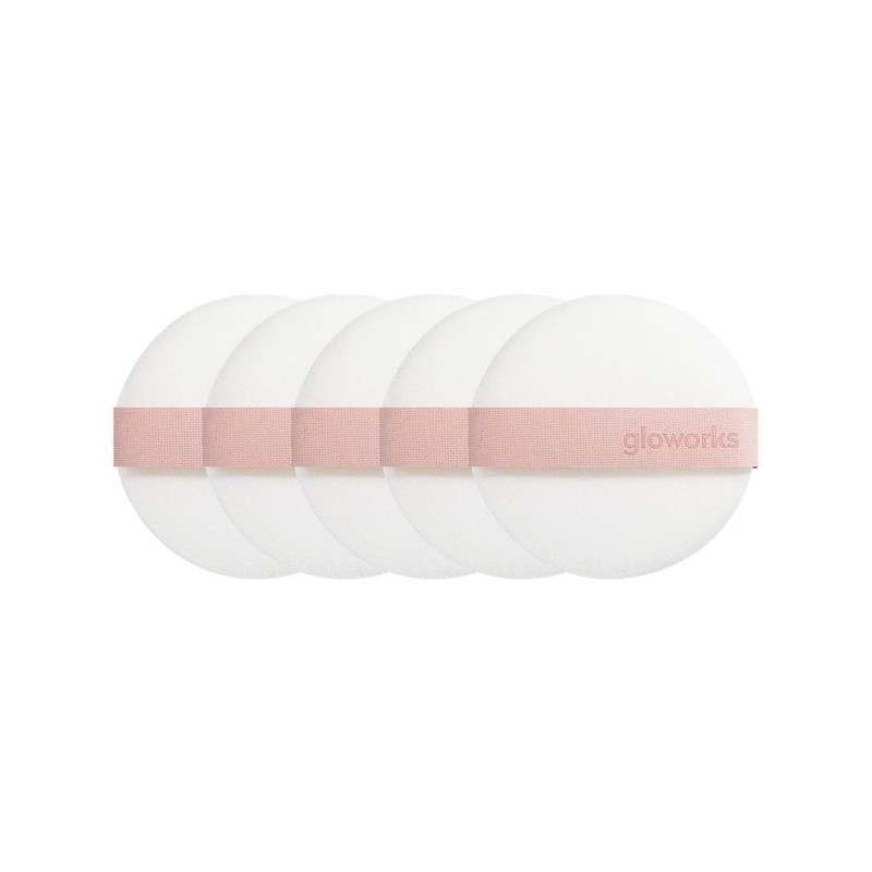 Gloworks Glowworks Powder Cushion Puff (Set of 5)