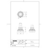 TOTO T52SR32D Spud for Large Toilet Bowl (1.3 inches (32