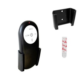 Fan Remote Holder Wall Mount for Home Decorators Merwry, Levanto, Petersford, Federigo Models Ceiling Fans – 13431102701301, DL-4112T-01, 2A767-DL-4112T-01 with Command Strip – Remote Not Included