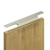 Slim Handle 995 mm Brushed Stainless Steel Look for Milling