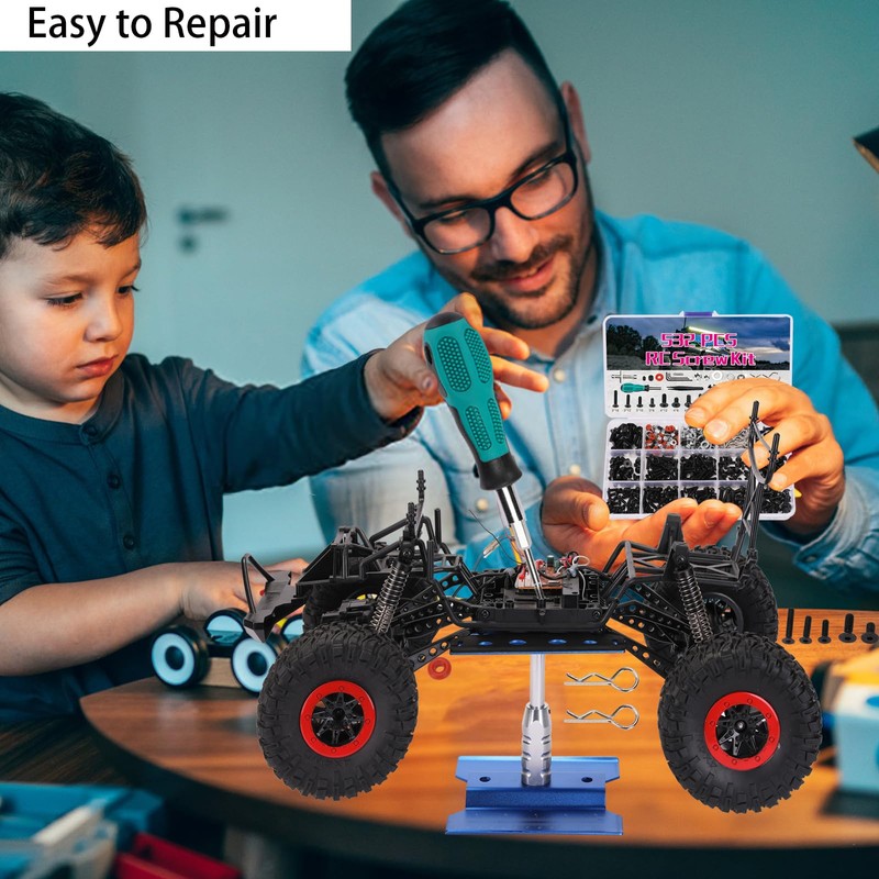 RC Car Repair Work Stand 532 PCS RC Repair Tool
