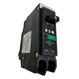 Eaton 15 amps Combination AFCI Single Pole Circuit Breaker