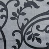 SCHOAL Roman Blind No Drilling Required Burnout Curtains Transparent Eyelet