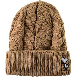 un chapeau Peanuts 478-1040 Snoopy Knit Cap, biege, 56.5~58.5cm(FREE)