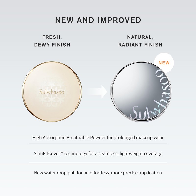 Sulwhasoo Perfecting Cushion SPF 46 | Evens Skin Tone &