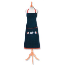 Scott Inness Tartan Terrier Cotton Drill Apron