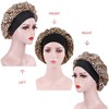 2 Pieces Silk Hat Women Satin Hair Night Soft Satin