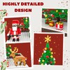 eirix Christmas Tree Building Sets, Christmas Santa Claus and Reindeer