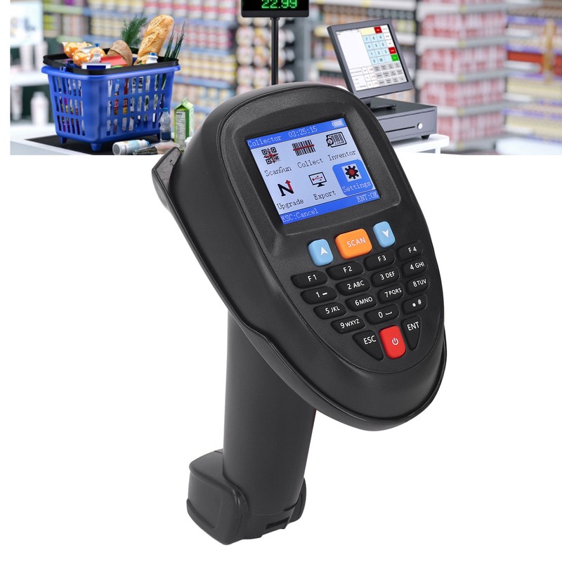 Wireless Barcode Scanner 2.4GHZ Scan Recognition USB Handheld 1D Bar