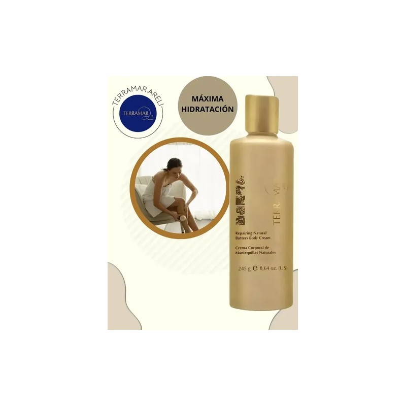 Terramar - Crema Corporal C/mantequillas Naturales 245g