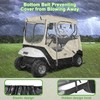 10L0L Golf Cart 2 Passenger Enclosure for EZGO TXT &
