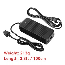 HJHLSTJK Battery Charger for NIU KQi1 KQi2 KQi3 KQi PRO/MAX Sport Electric Scooter Power