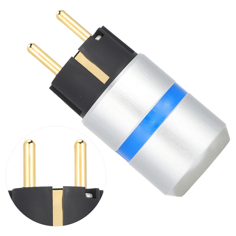 Monosaudio AC Power Plug Pure Copper 24K GoldPlated IEC Connector