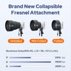 GODOX ML-CFL5 Accesorio Fresnel de Silicona Plegable, Modificador de Luz