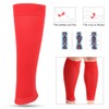 1Pair Mumian Sport Training Compression Support Shin Pads Calf Sleeves