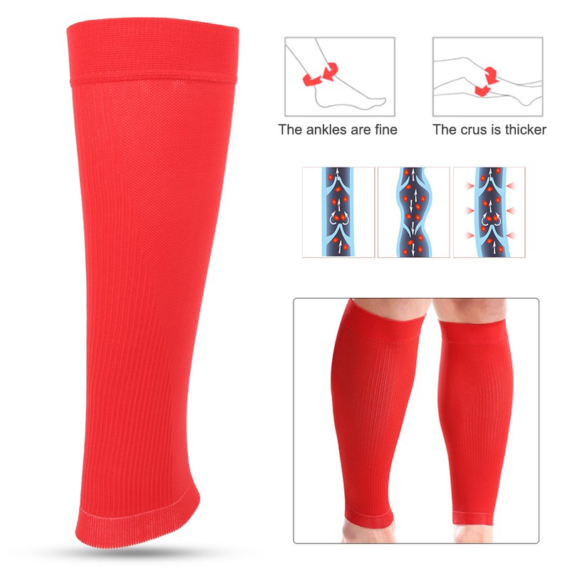 1Pair Mumian Sport Training Compression Support Shin Pads Calf Sleeves