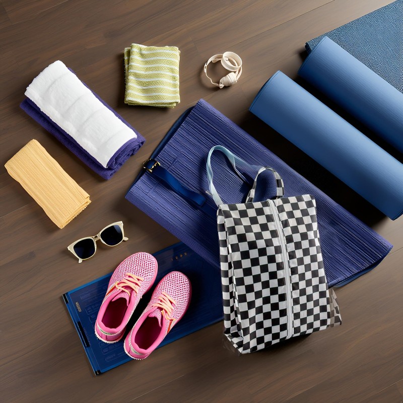 Travel Shoe Bags, Set of 12, Large Oxford Fabric Storage
