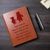 JOHSBYD Pooh Bear Leather Notebook Always Remember You’re Braver Than