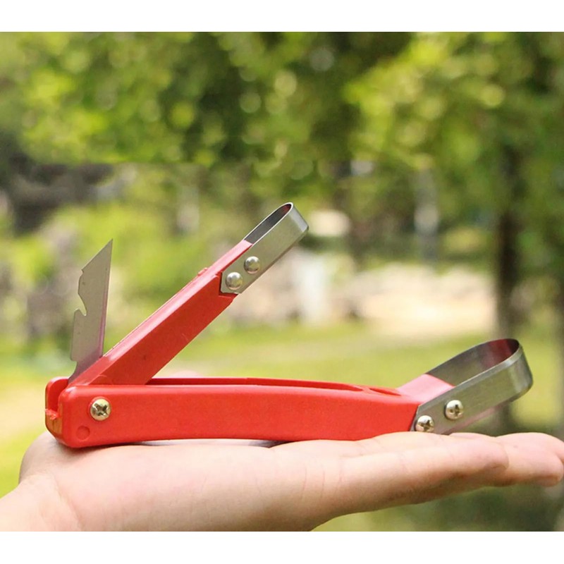 LALOCAPEYO 2 Pcs Bark Peeler,Bark Spud Bark Stripping Cutting Tool