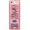 Tara Twinbead Bubble Ponytail Elastics - Pearl Pinks - 10