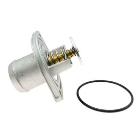 Conjunto de termostato de motor para Ford 6.0 Powerstroke Diesel 2004-2005 E350 Club Wagon 2003-2005 Excursion 2004-2010 E350 2003-2007 F250 F350 Super Duty Reemplazar RT-1169 RT169 3C3Z-8. 575-AA 3C3Z8575AA