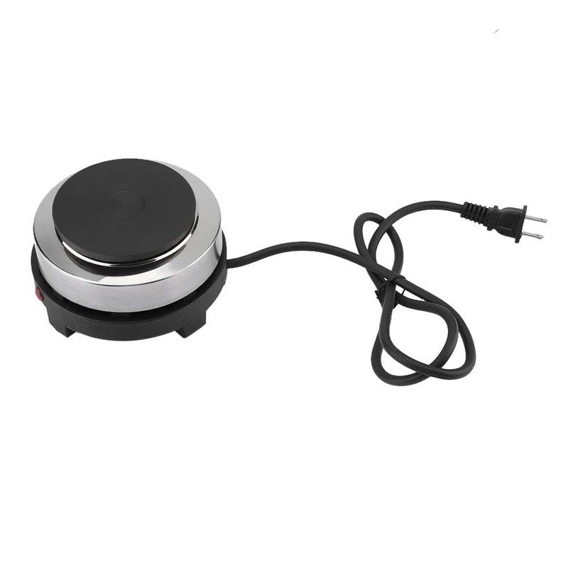 Estufa Eléctrica Portátil 500 W Placa Caliente Multifuncional para Calentar