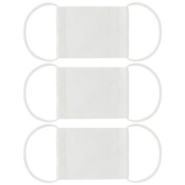 Skater MSKG2 Gauze Mask, For Adults, Washable and Usable, 100% Cotton, 3 Pieces, Regular, 5.3 x 3.7 inches (13.5 x 9.5 cm) - A