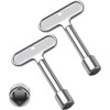 P1300-PART-13-KEY Fire Hydrant Water Spigot Key for Wall Hydrant/Outdoor