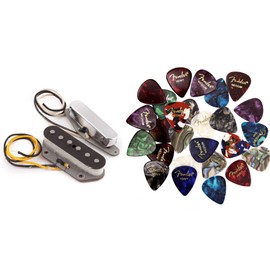 Fender Pure Vintage '64 Telecaster Pickups Bundle with Picks