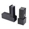 Design61 5 x Right Angle 90° Connector for Square Pipes