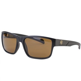 BUNVICK Polarised Sunglasses Men Women Corning Glass Lens UV400 Used for Driving, Travel, Fishing, Climbing, 6201 Milan Brown, Einheitsgröße