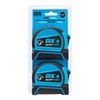 OX Tools Pro Dual Auto Lock Tape Twinpack - 8m