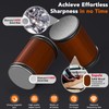 Rolling Knife Sharpener for Razor Sharp Edges, Easy Kitchen Knife