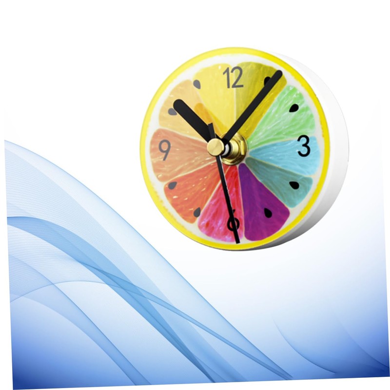 Levemolo Refrigerator Clock Magnet Sticker Clock Magnetic Stickers for Fridge