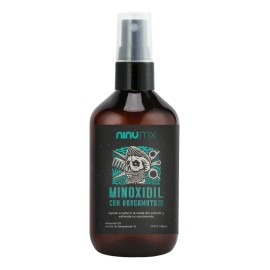 Tonico Bergamota Minoxdil 5% Ninu 125 Ml Barba Cabello