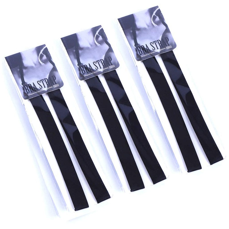 Magicmode 3 Pairs Bra Shoulder Strap Replacement Elastic Adjustable Removable