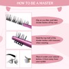Cluster Eyelashes, Pack of 72 Individual Eyelashes, Eyelash Cluster DIY