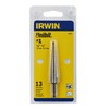 Irwin Tools IRWIN Step Drill Bit, 1/8-Inch to 1/2-Inch Step,