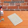 Operitacx 2026 Daily Planner Notebook A7 Size PU Leather Weekly