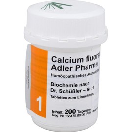 Biochemie Adler 1 Calcium Fluoratum D 12 Tablets