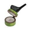 Navika PGA Driver Golf Club Limoge Porcelain Box, Green, 2-3"