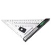 Woodworking Triangle Ruler 7in Dual Scale Square Angle Ruler Carpenter