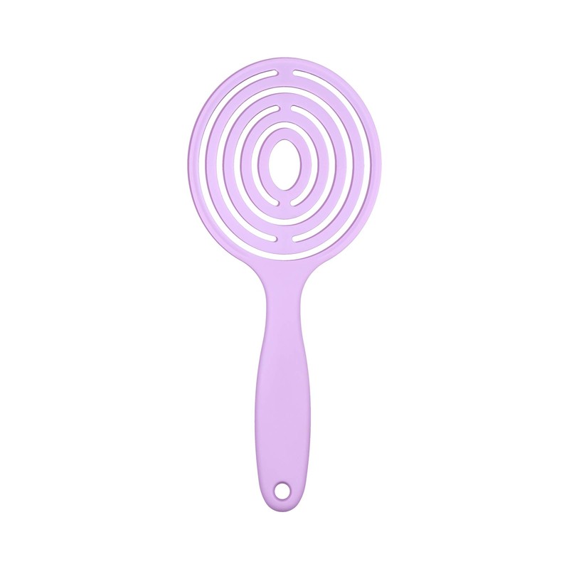 T4B ILU Lollipop Candy Professional Round Detangling Hairbrush (Purple)