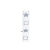 Jabadabado R16013 Growth Chart Star, Grey